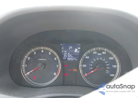 2012 Hyundai Accent Gls z USA, uszkodzony, nr VIN KMHCT4AE0CU142279